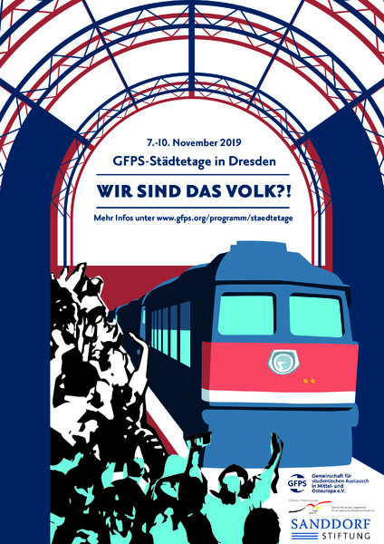 [Photo] Plakat Dresden mit Logos